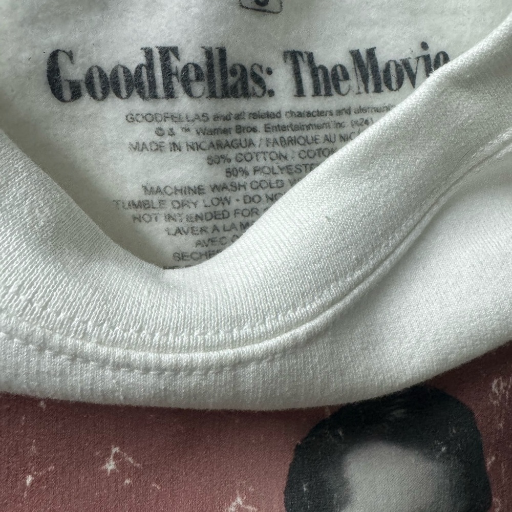 Goodfellas White Sweater Mens small - Picture 3 of 3